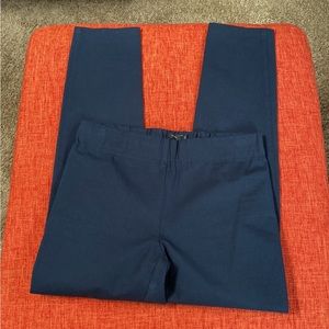 JOSEPH Navy Blue Cotton Trouser Pants